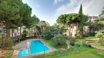 Garden of Flat for sale in  Barcelona Capital  with Air Conditioner, Heating and Parquet flooring