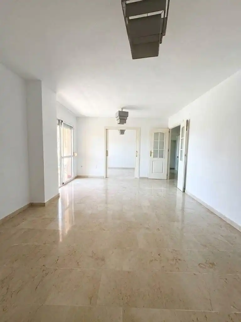 Living room of Flat for sale in Málaga  with Heating, Private garden and Terrace