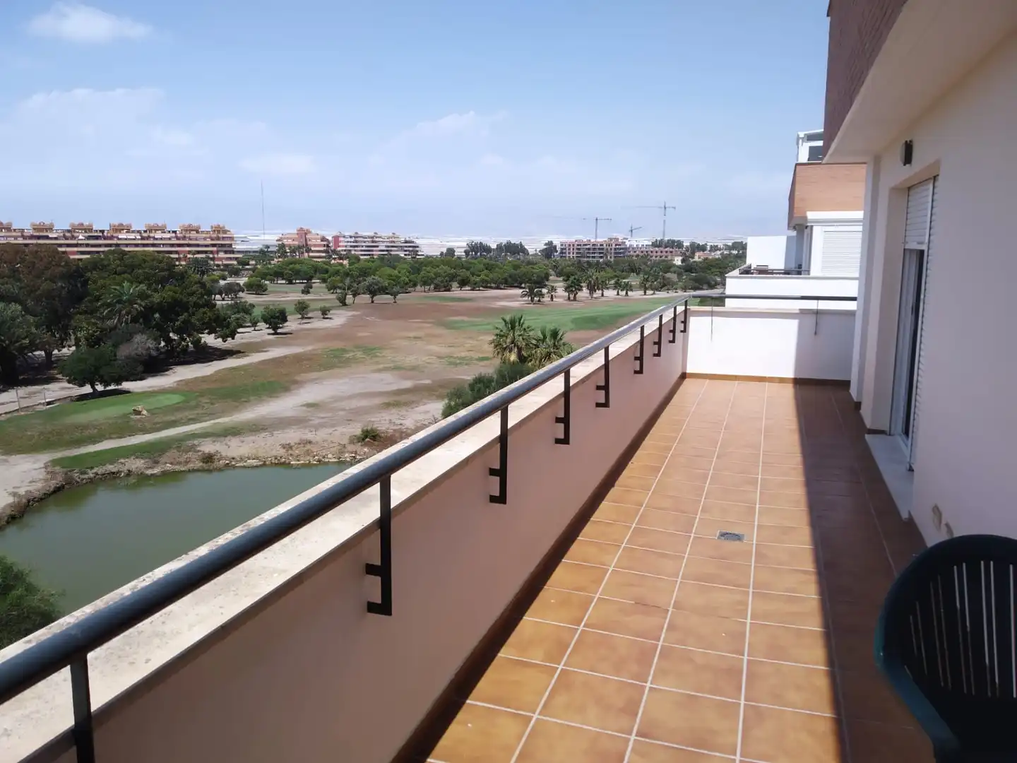 Terrassa de Pis de lloguer en Roquetas de Mar amb Aire condicionat, Calefacció i Terrassa