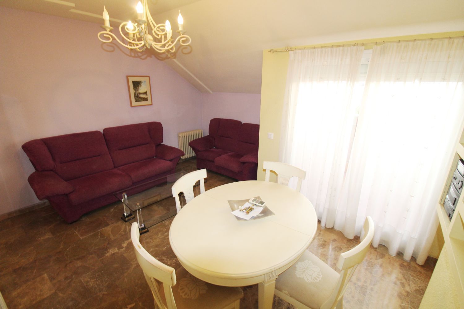 Habitación de Apartamento de alquiler en Ciudad Real Capital con Aire acondicionado, Calefacción y Terraza