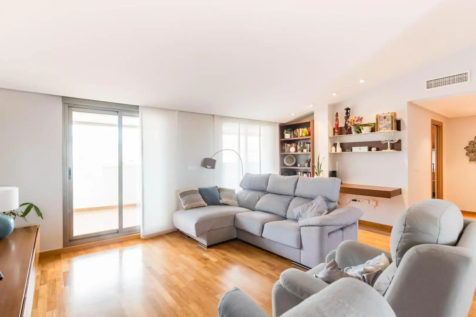 Living room of Attic for sale in Murcia  with Air Conditioner, Heating and Terrace