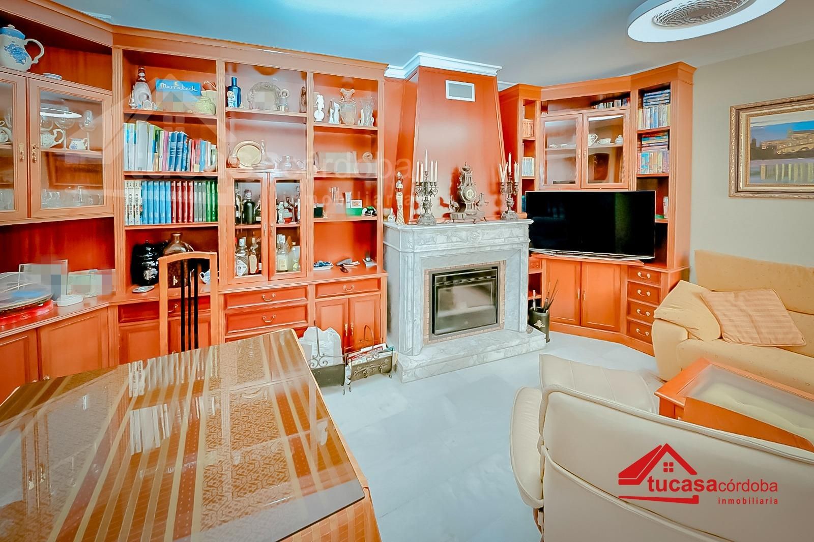 Sala d'estar de Casa o xalet en venda en  Córdoba Capital amb Aire condicionat, Calefacció i Terrassa