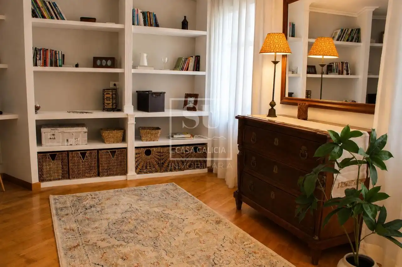 Sala de estar de Casa o chalet en venta en Gondomar con Calefacción, Jardín privado y Trastero