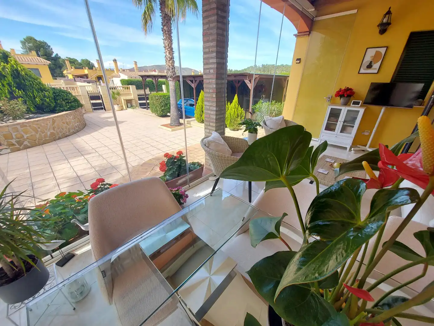 Terrassa de Casa o xalet en venda en Calasparra amb Aire condicionat i Moblat