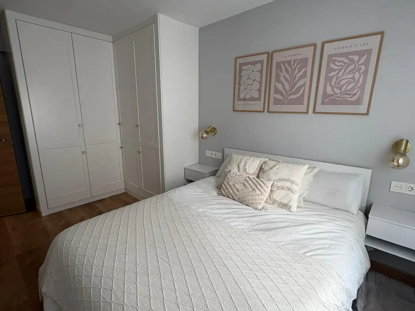 Schlafzimmer von Wohnung zum Verkauf in Santurtzi  mit Heizung, Möbliert und Ofen