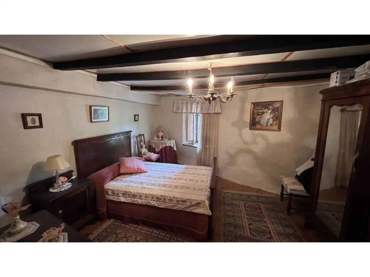 Bedroom of Detached homes for sale in Merindad de Sotoscueva  with Private garden, Terrace and Furnished