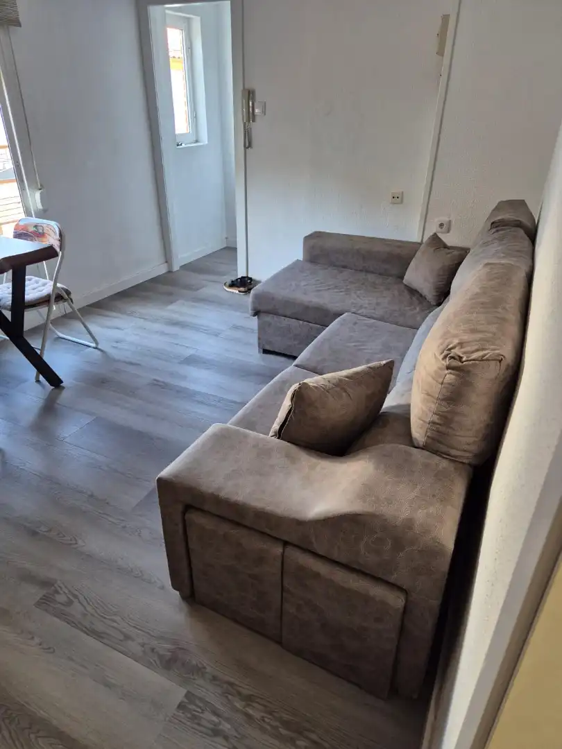 Sala d'estar de Pis en venda en Jaén amb Aire condicionat, Moblat i Balcó