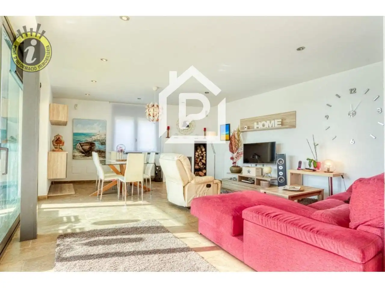 Sala de estar de Casa o chalet en venta en Santa Llogaia d'Àlguema con Aire acondicionado, Calefacción y Terraza