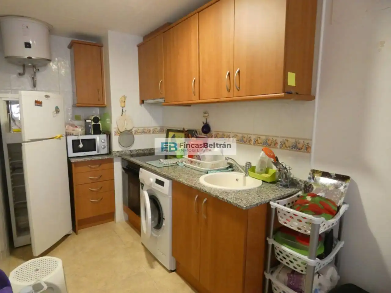 Cocina de Apartamento en venta en Benicarló con Aire acondicionado, Terraza y Amueblado