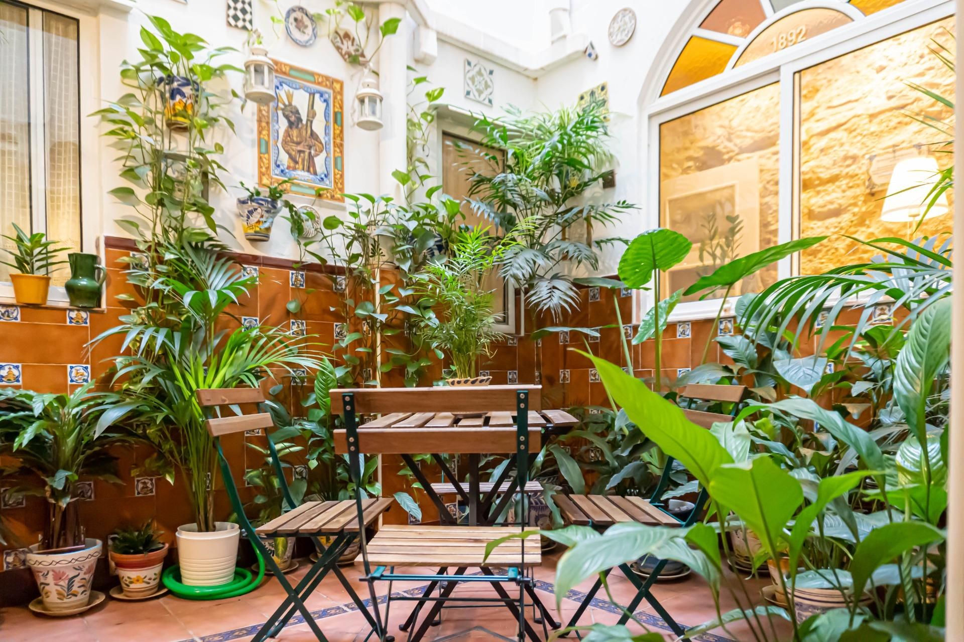 Terrace of Flat for sale in  Sevilla Capital  with Air Conditioner, Heating and Storage room