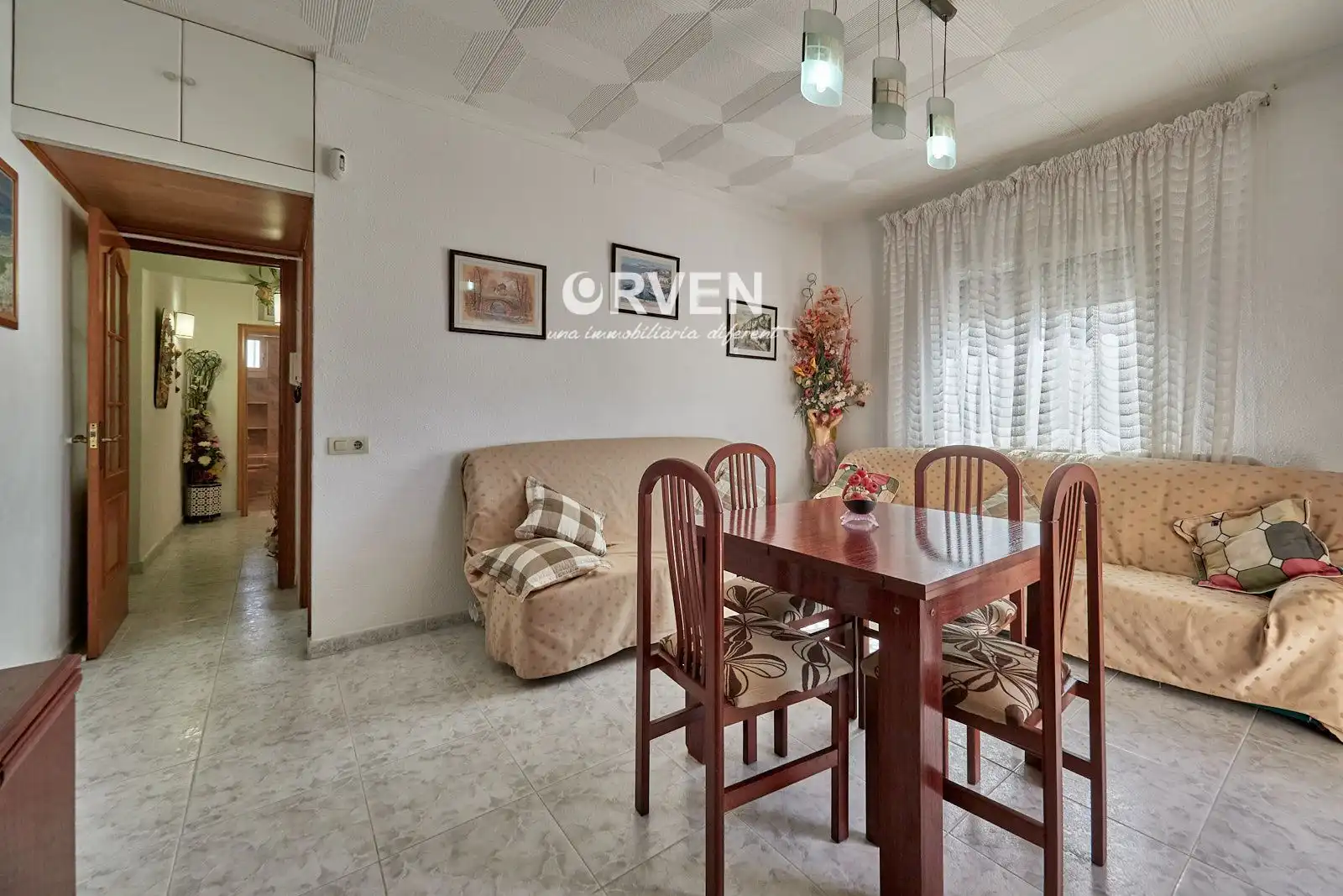 Sala de estar de Piso en venta en Torredembarra con Aire acondicionado, Calefacción y Terraza