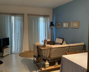 Sala d'estar de Apartament de lloguer en Sitges amb Calefacció, Moblat i Forn