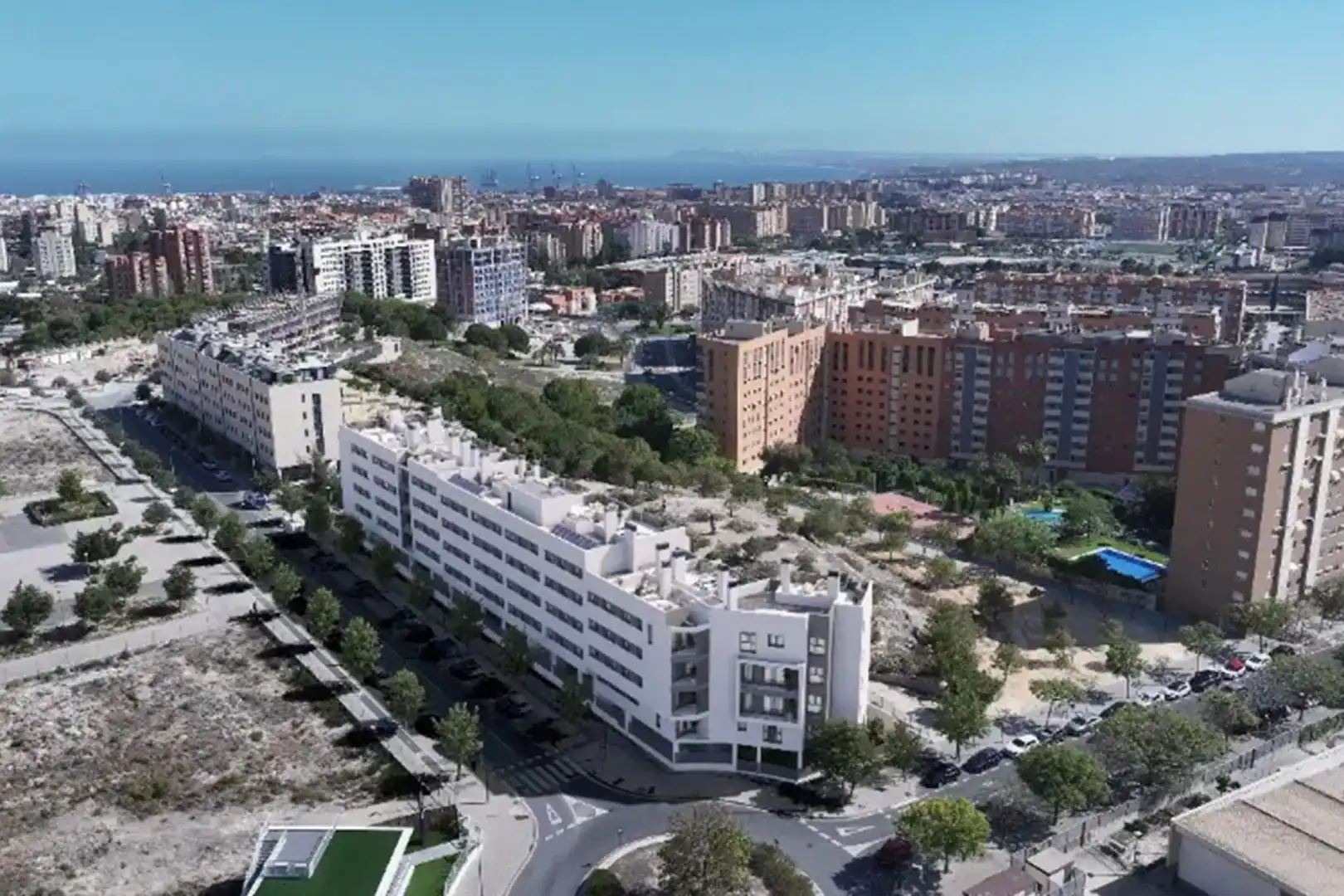 Exterior view of Attic for sale in Alicante / Alacant  with Air Conditioner, Private garden and Terrace