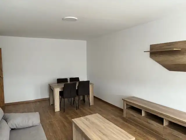 Sala d'estar de Pis de lloguer en Santiago de Compostela  amb Moblat, Forn i Rentadora
