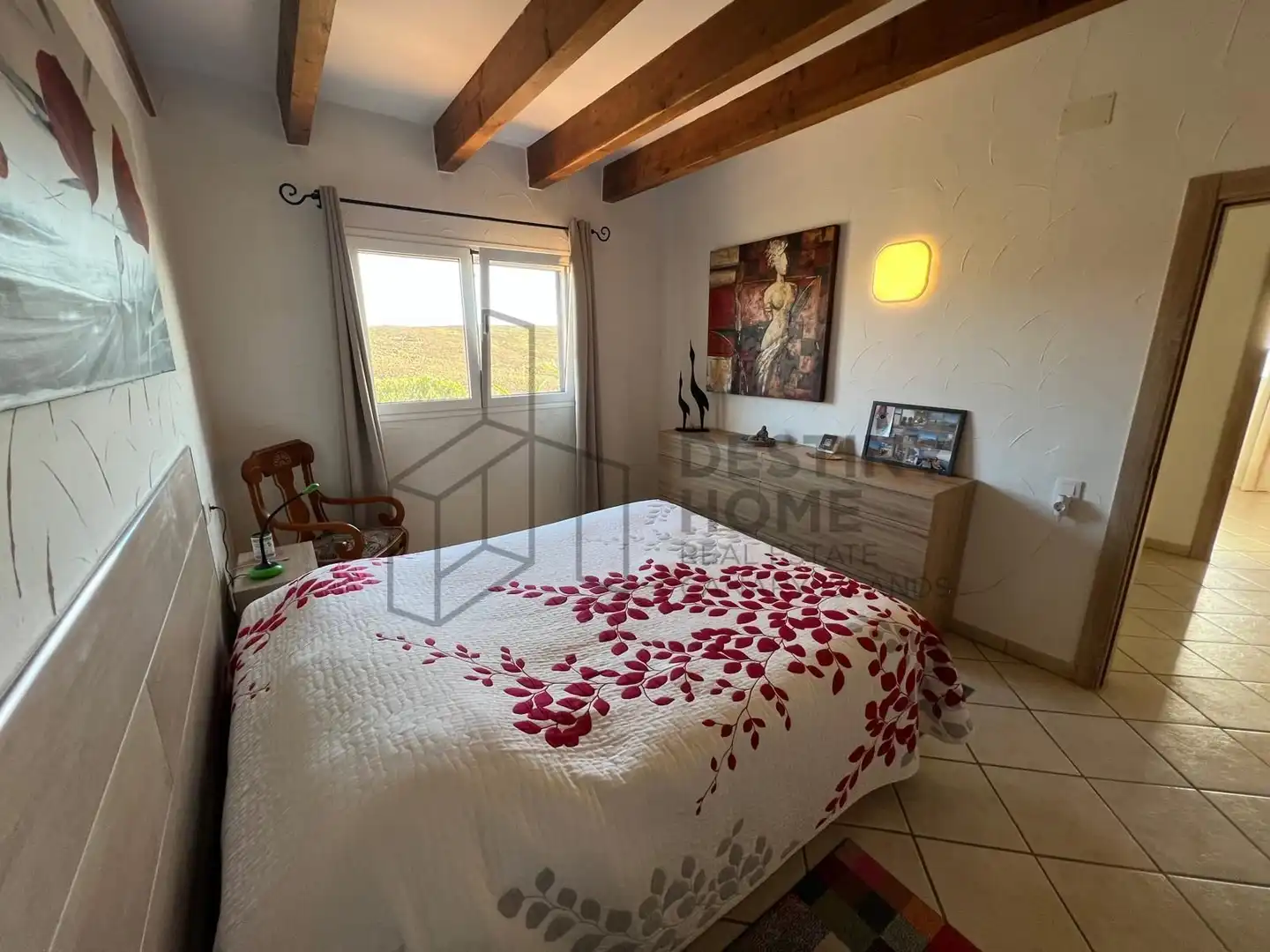 Dormitori de Casa o xalet en venda en La Oliva amb Aire condicionat, Jardí privat i Terrassa