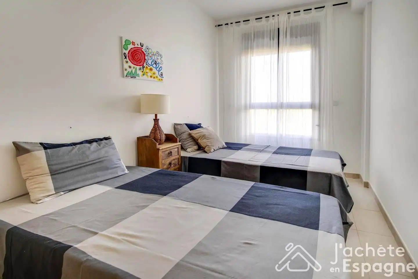 Dormitori de Apartament en venda en San Jorge / Sant Jordi amb Aire condicionat, Terrassa i Traster