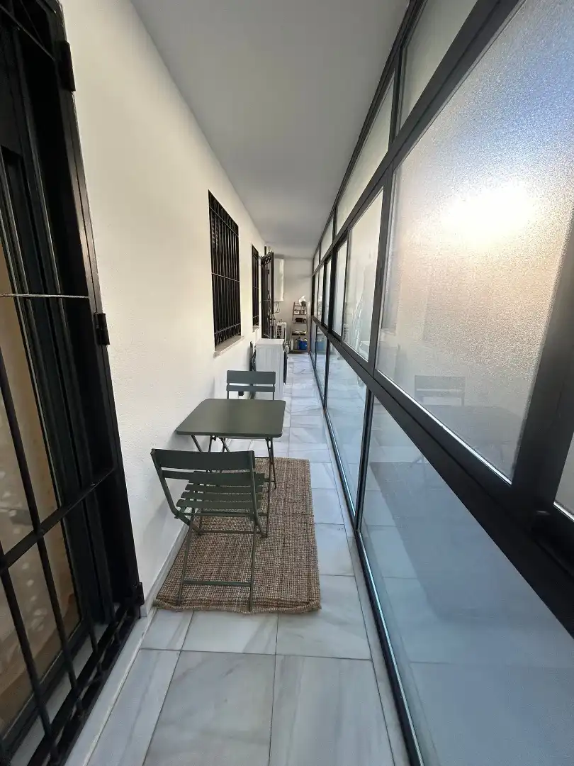 Terraza de Piso de alquiler en Fuengirola con Aire acondicionado, Terraza y Amueblado