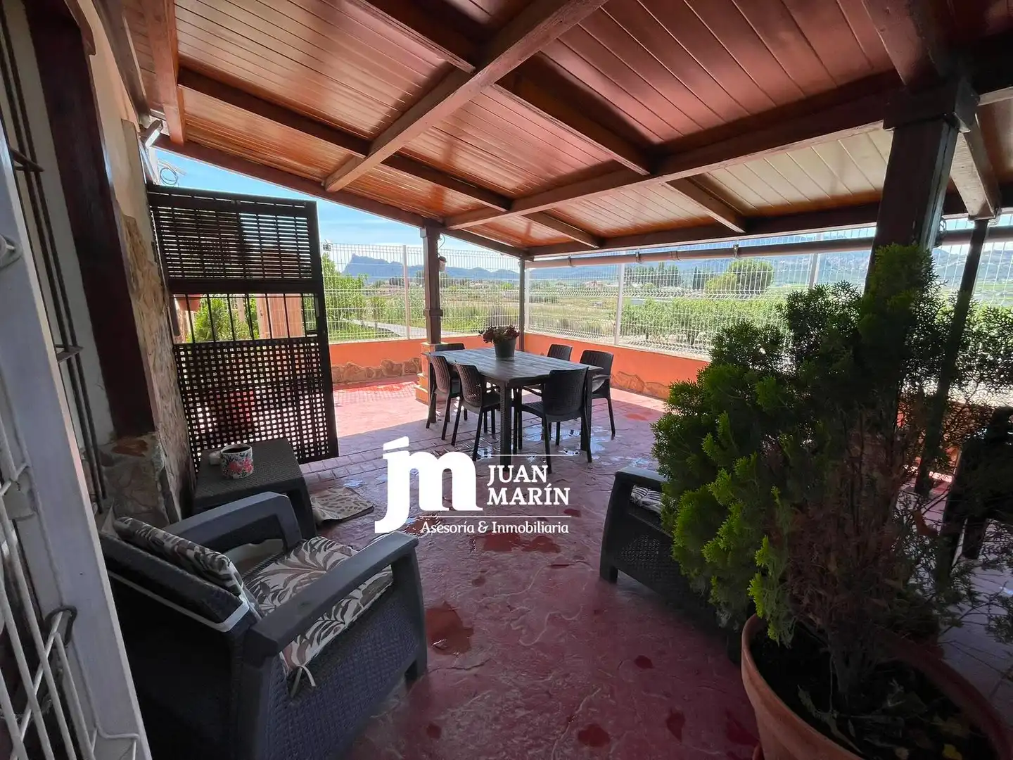 Terraza de Finca rústica en venta en Cieza con Aire acondicionado, Calefacción y Terraza