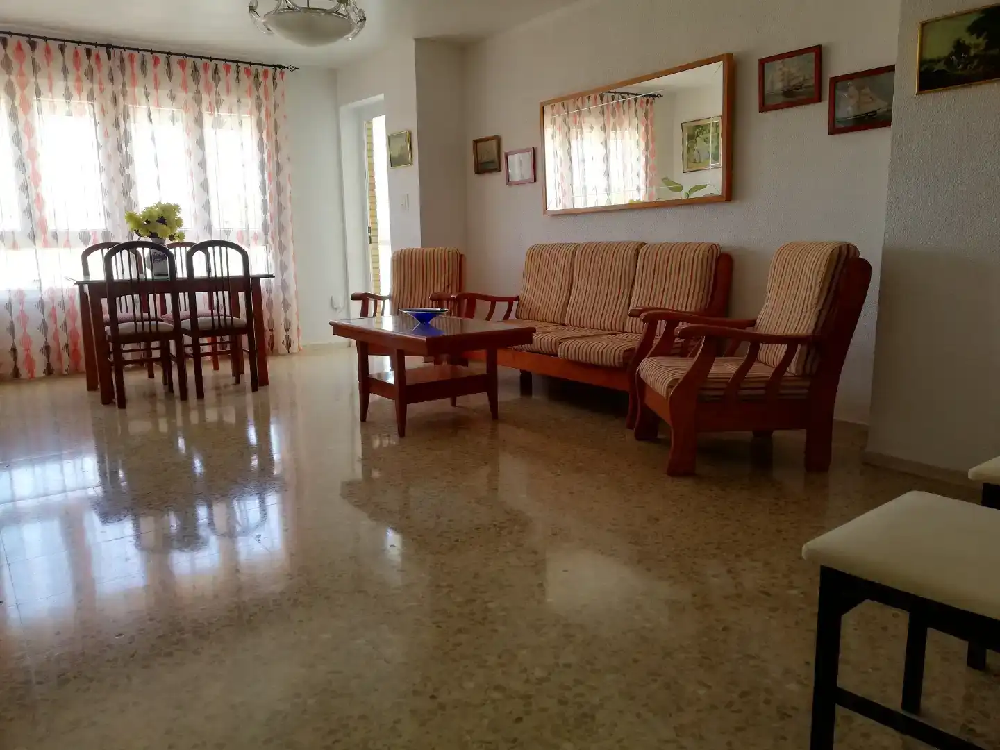 Sala d'estar de Pis de lloguer en Paseo Marítimo - San José - La Laguna