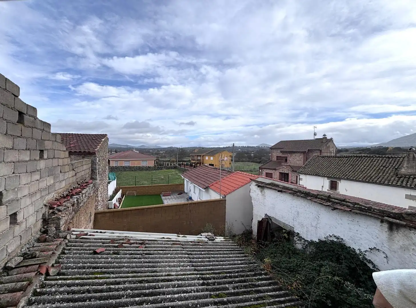 Exterior view of Flat for sale in Santibáñez de Béjar  with Heating, Private garden and Terrace