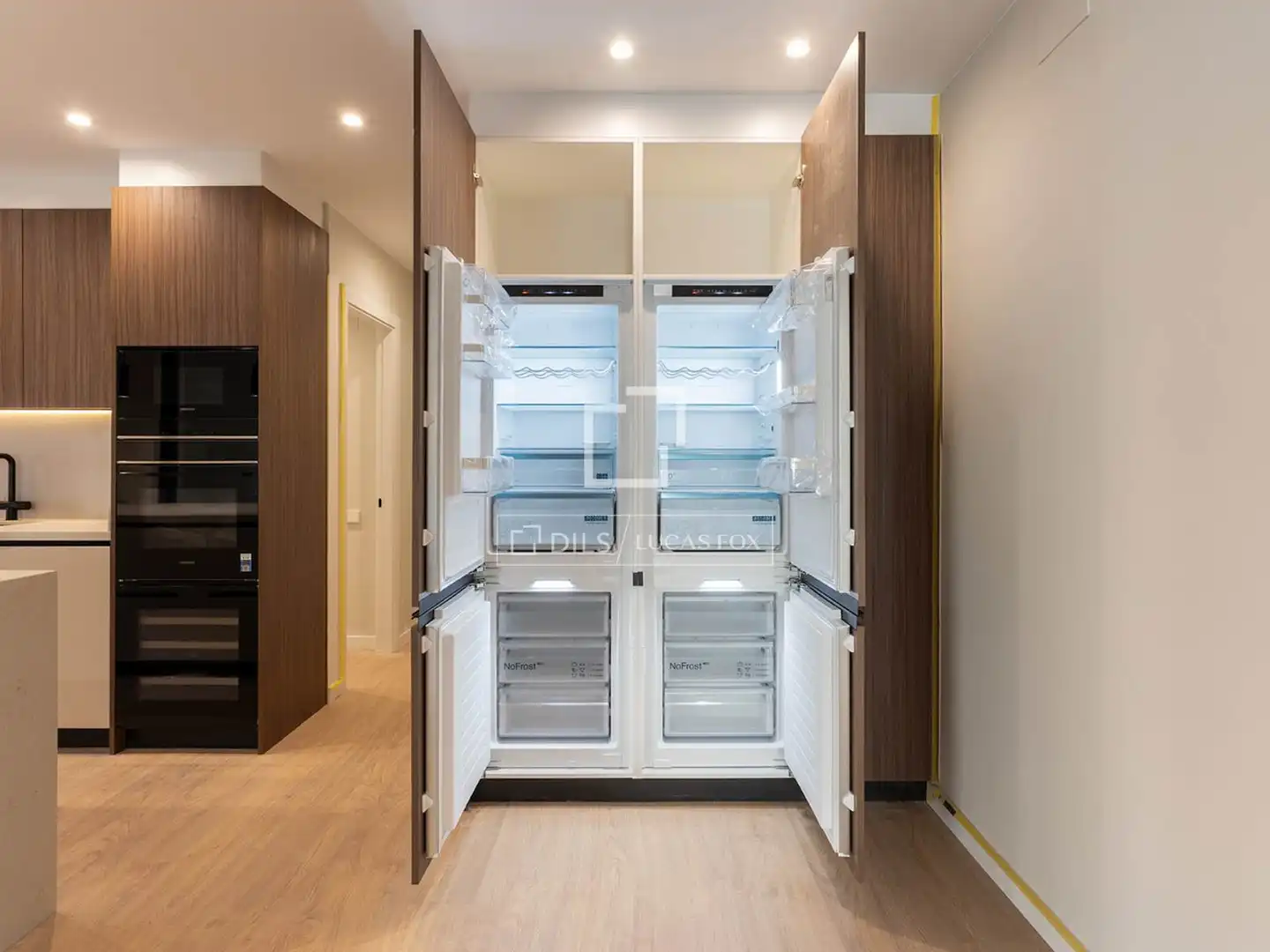 Küche von Wohnung zur Miete in Barcelona mit Klimaanlage und Heizung