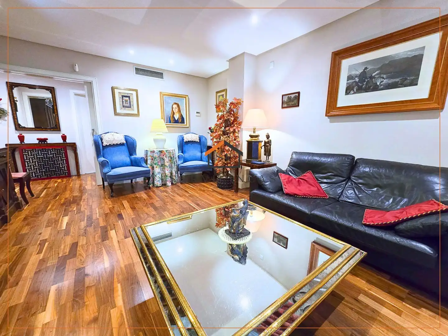 Sala d'estar de Pis en venda en Las Rozas de Madrid amb Calefacció, Terrassa i Traster