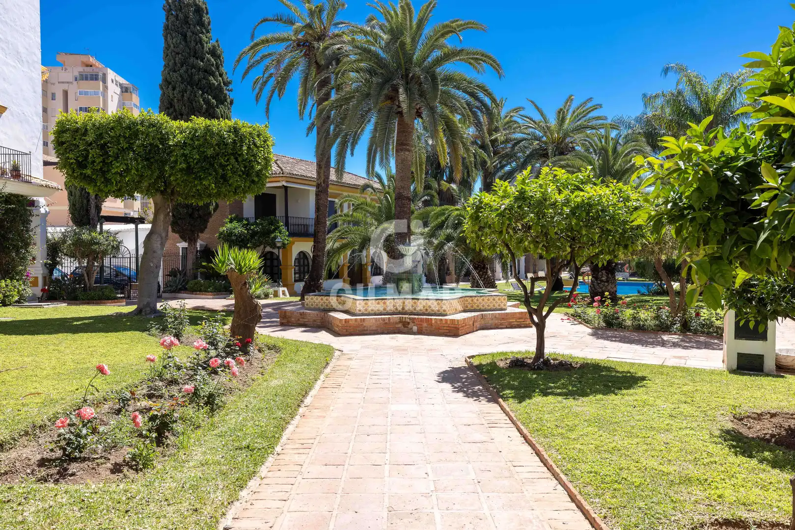 Garden of Flat for sale in Fuengirola  with Heating, Private garden and Swimming Pool