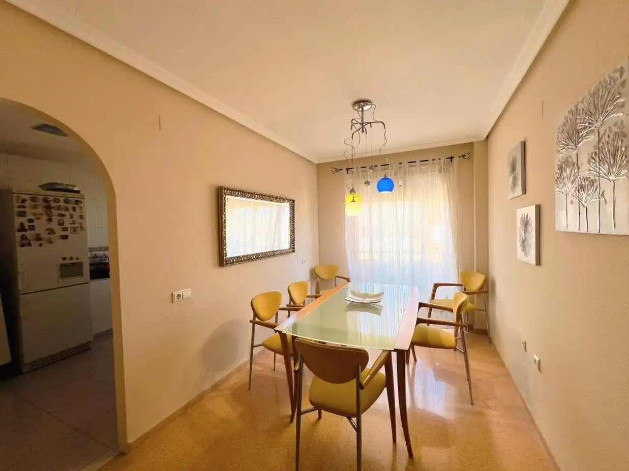 Dining room of Flat for sale in Alicante / Alacant  with Air Conditioner, Heating and Terrace