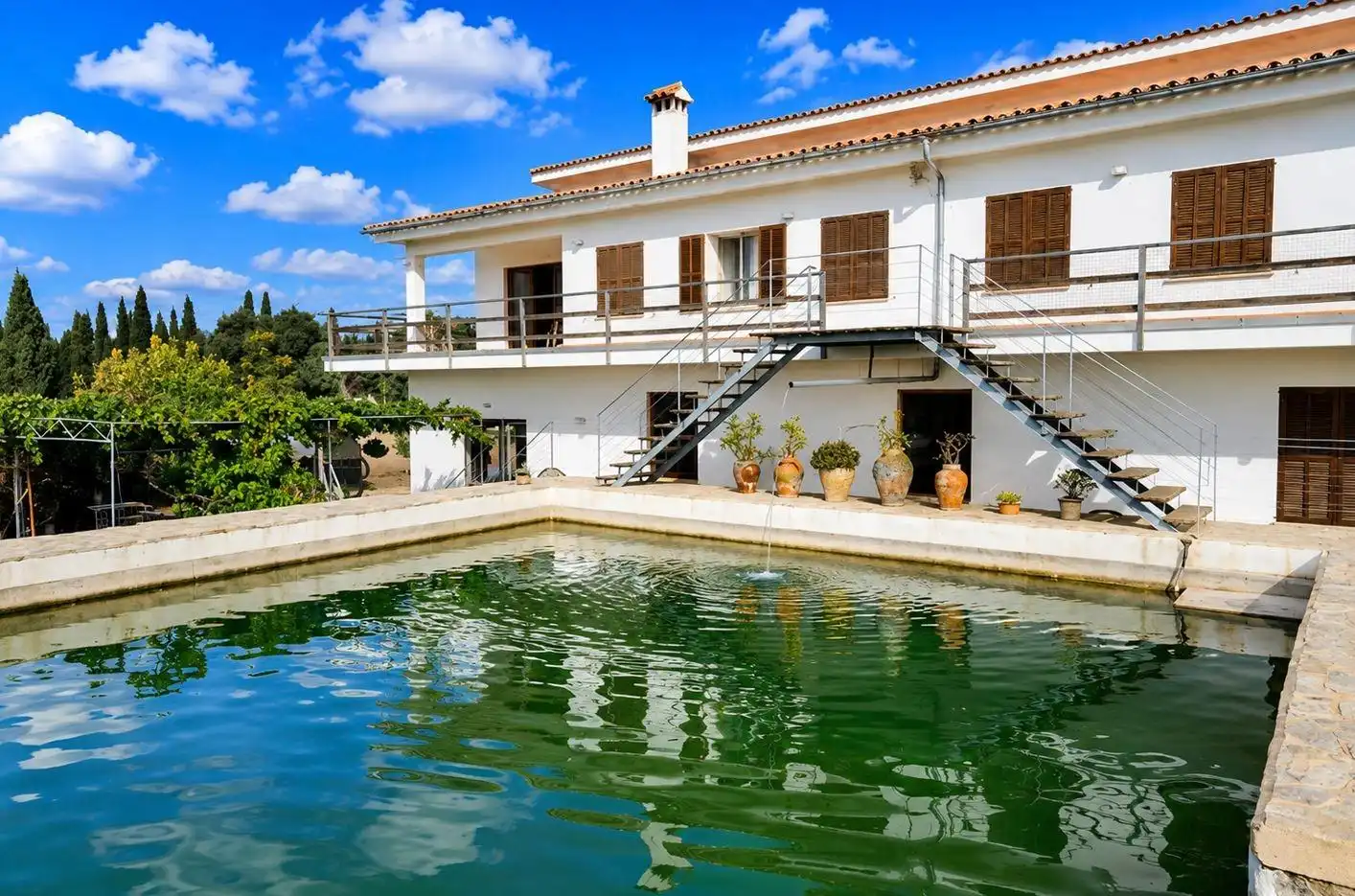 Piscina de Finca rústica en venda en Inca
