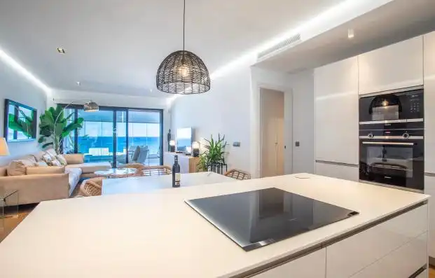 Kitchen of Duplexes for rent in La Alcaidesa  with Air Conditioner, Heating and Private garden