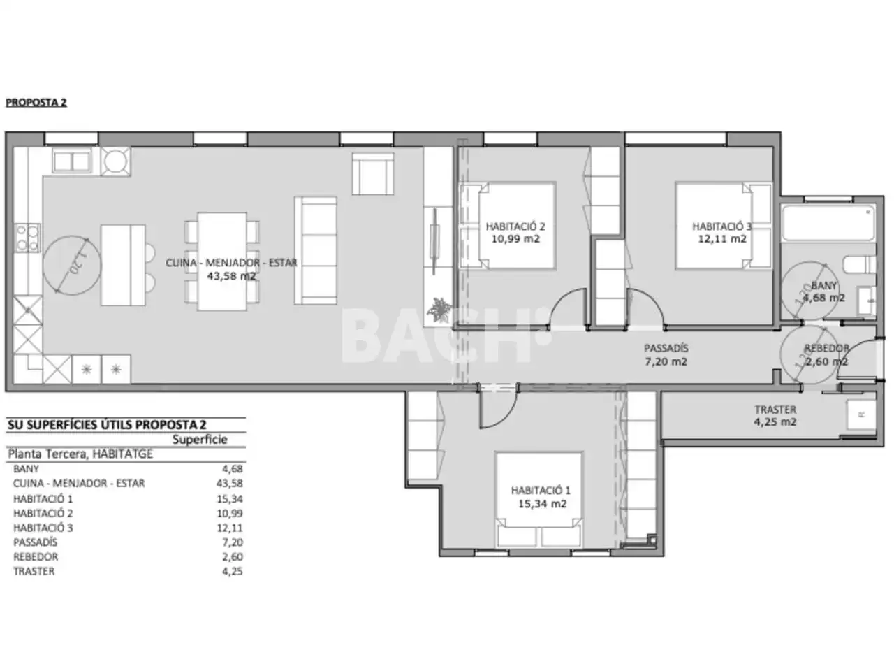Wohnung zum Verkauf in Vic mit Heizung und Möbliert