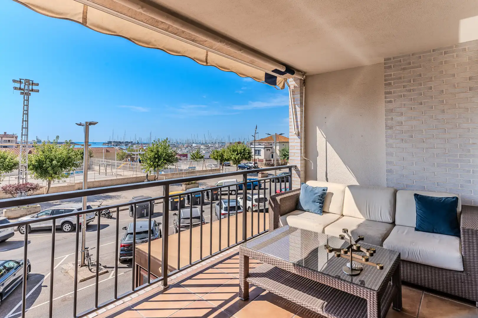Terrace of Flat for sale in Burriana / Borriana  with Air Conditioner, Heating and Terrace