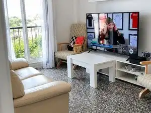 Sala de estar de Piso en venta en Albaida con Balcón y Internet