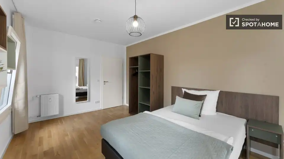 Bedroom of Flat for share in Colmenar de Oreja  with Air Conditioner, Terrace and Furnished