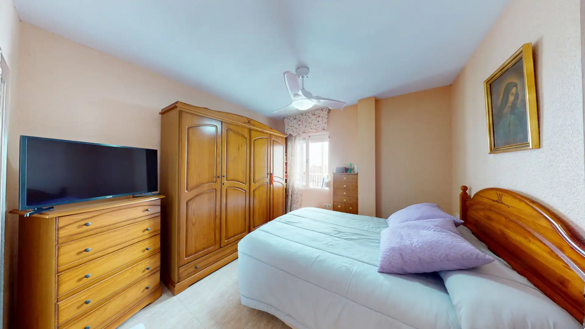 Bedroom of Flat for sale in Alicante / Alacant  with Air Conditioner, Heating and Terrace