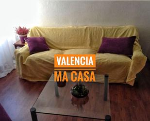 Sala d'estar de Pis de lloguer en  Valencia Capital amb Aire condicionat i Moblat