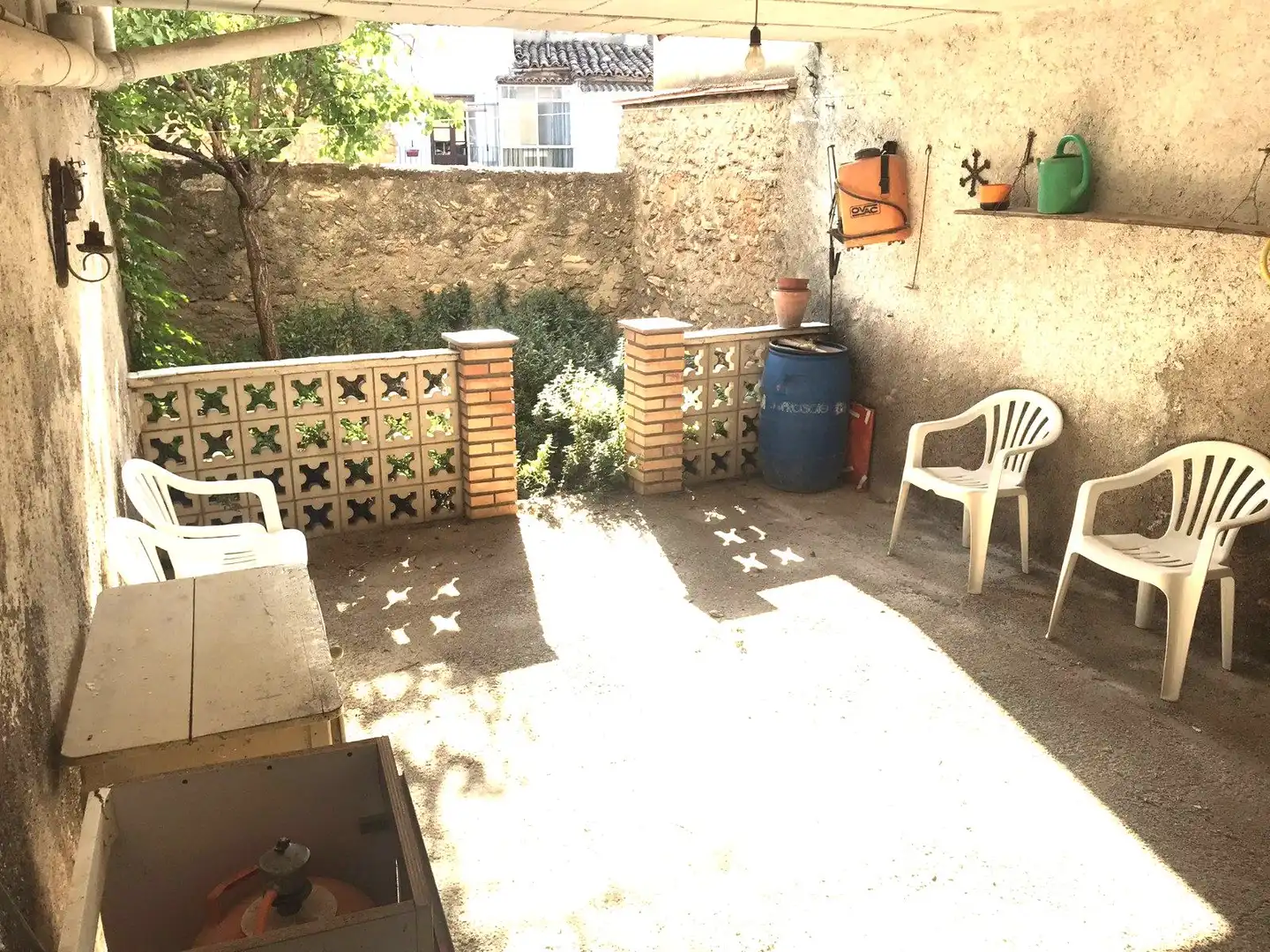 Terraza de Finca rústica en venta en Laluenga con Terraza, Amueblado y Balcón