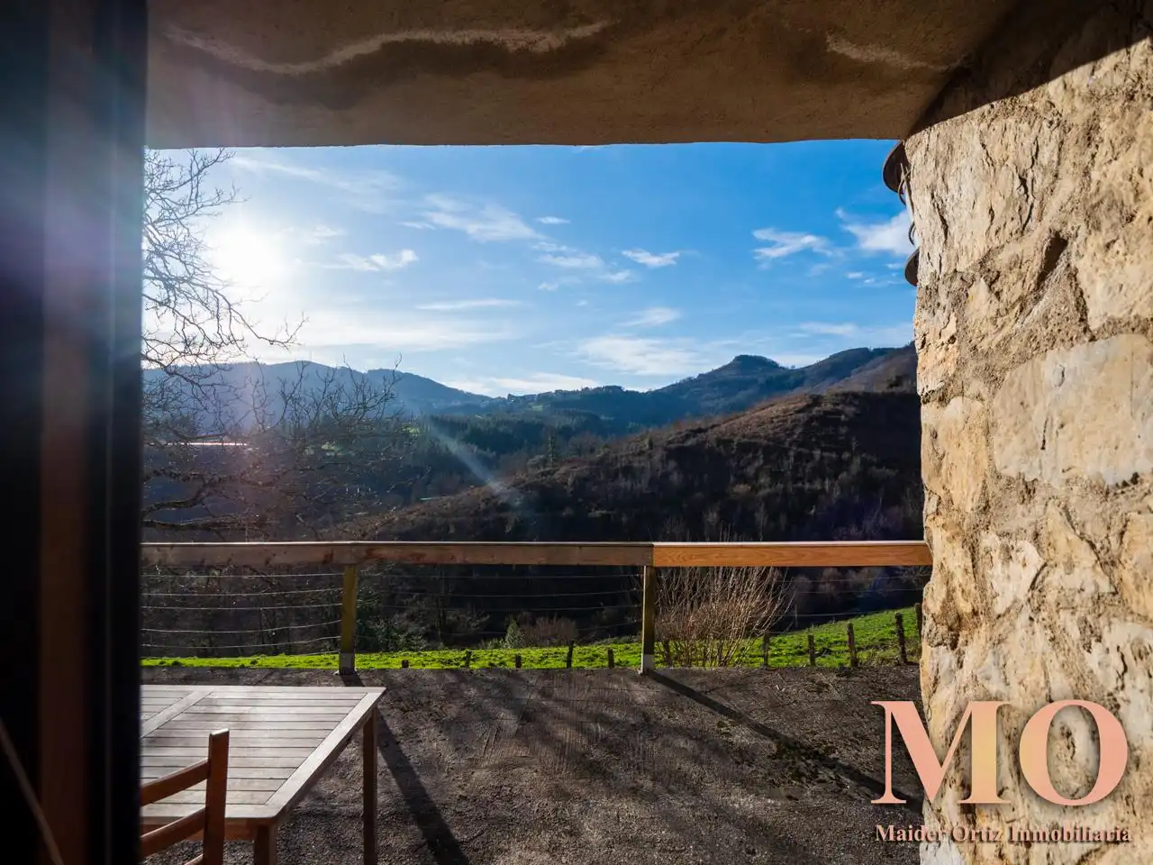 Terrasse von Country house zum Verkauf in Bergara mit Heizung, Privatgarten und Terrasse