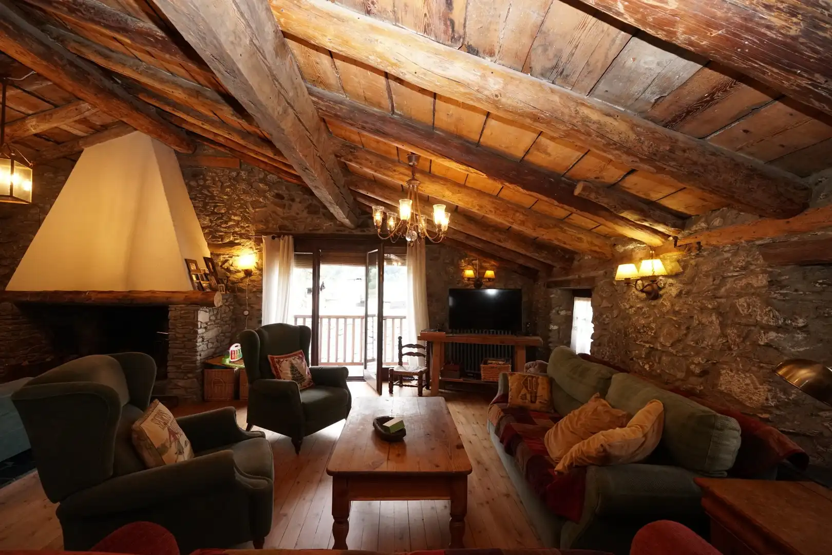 Sala de estar de Casa o chalet de alquiler en Escaldes – Engordany con Calefacción