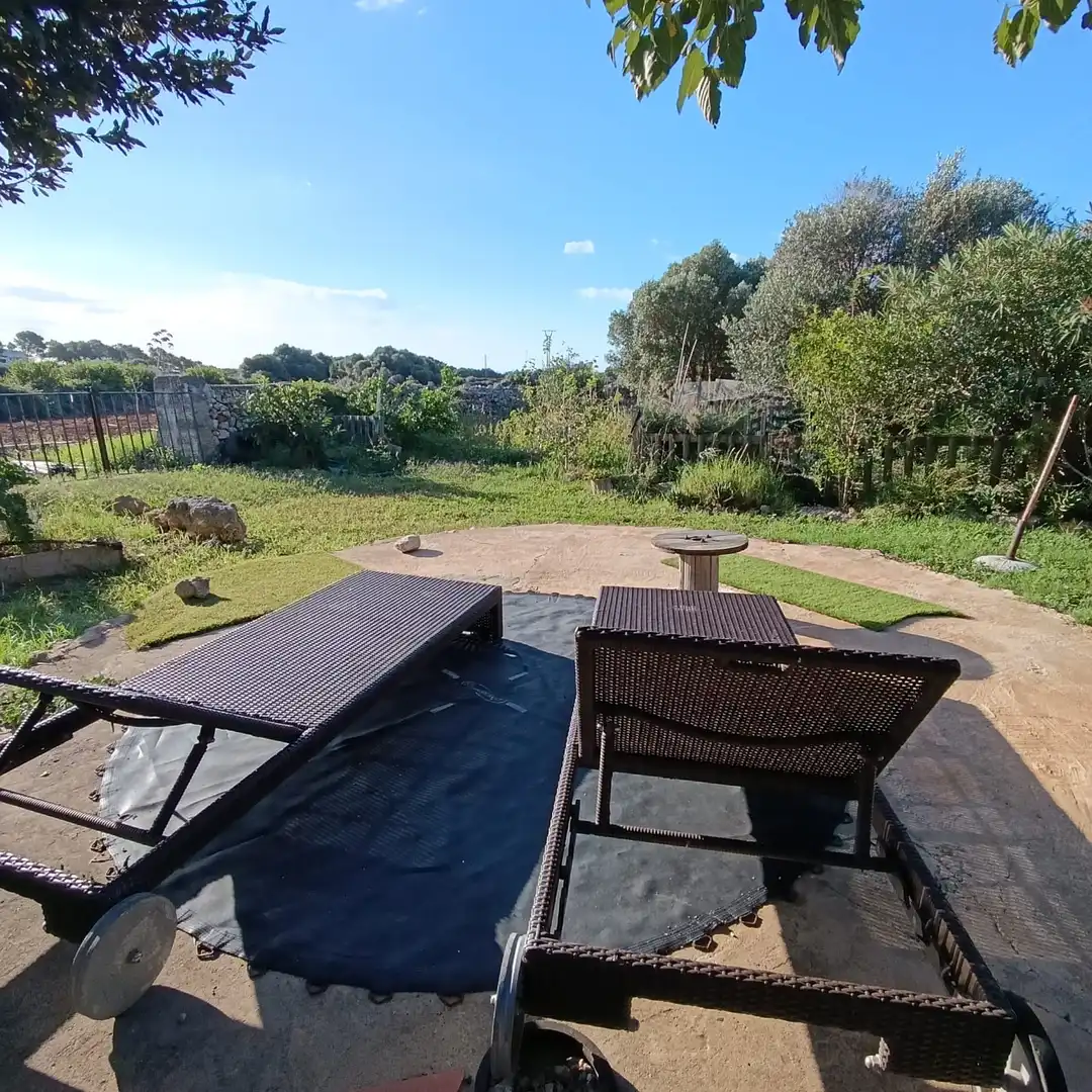 Garten von Country house zum Verkauf in Ciutadella de Menorca mit Privatgarten, Terrasse und Möbliert