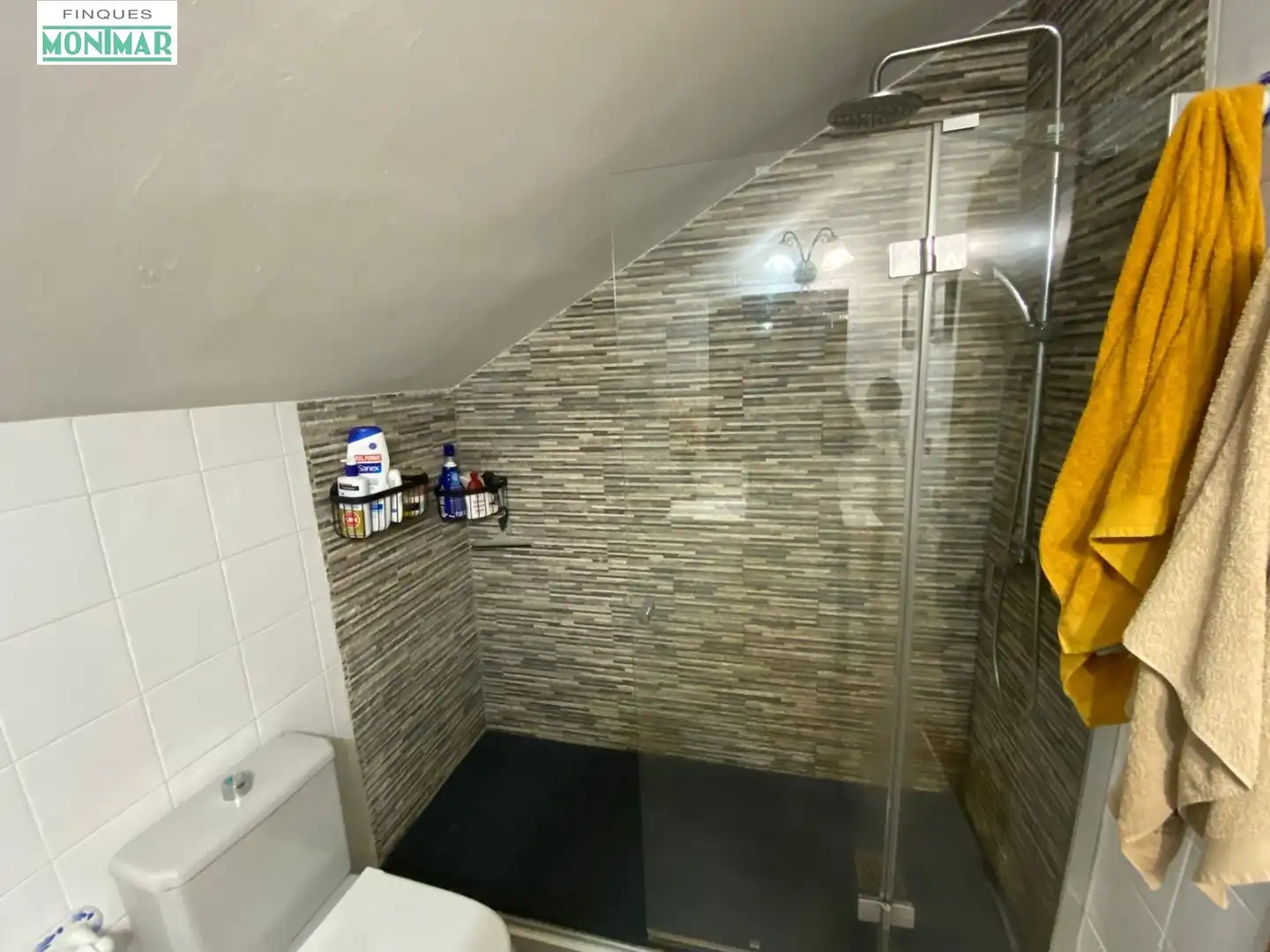 Bathroom of Attic for sale in Sant Pere de Ribes  with Heating, Private garden and Parquet flooring