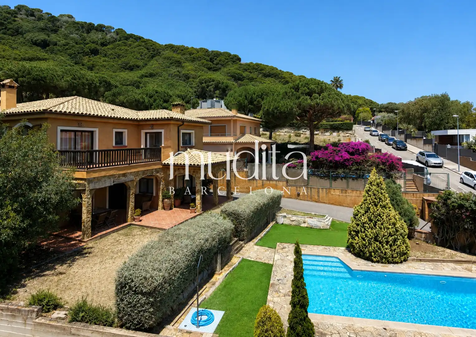 Exterior view of Houses for sale in Argentona  with Heating, Private garden and Terrace