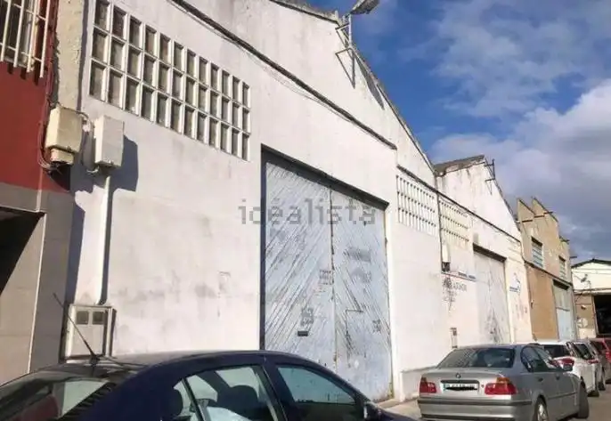 Vista exterior de Nave industrial en venta en Gijón 