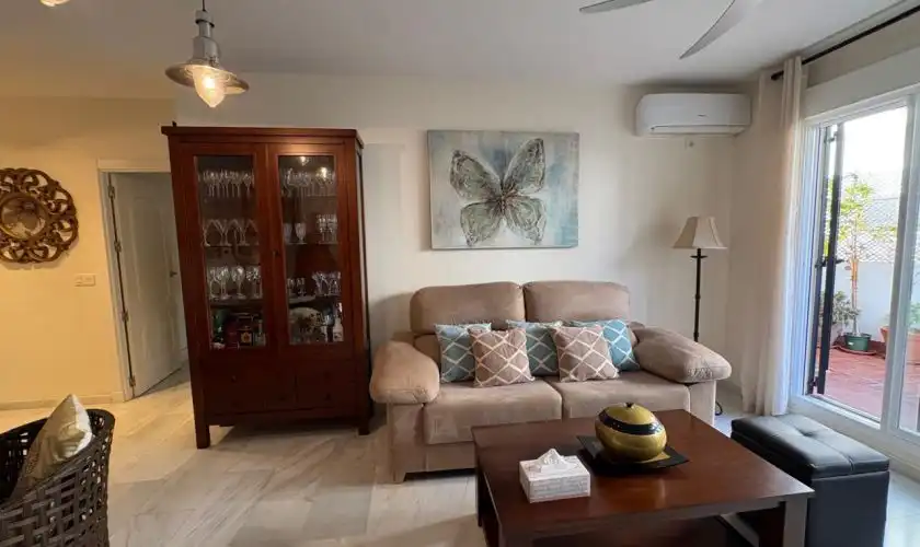 Living room of Flat for sale in Carboneras  with Air Conditioner, Terrace and Storage room