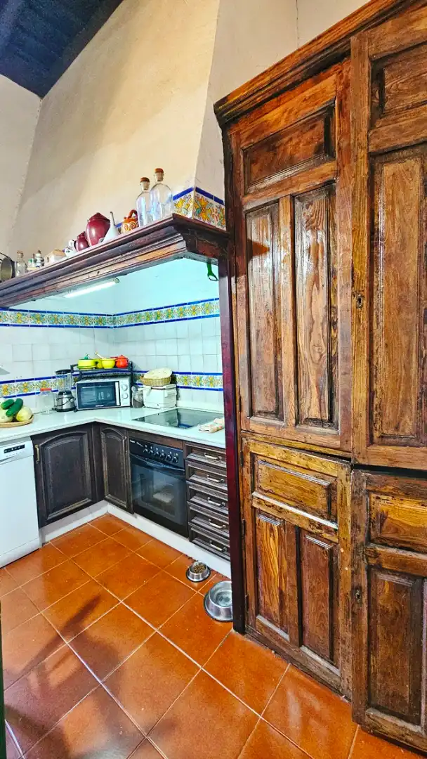 Cocina de Casa o chalet en venta en Aracena con Jardín privado, Terraza y Trastero