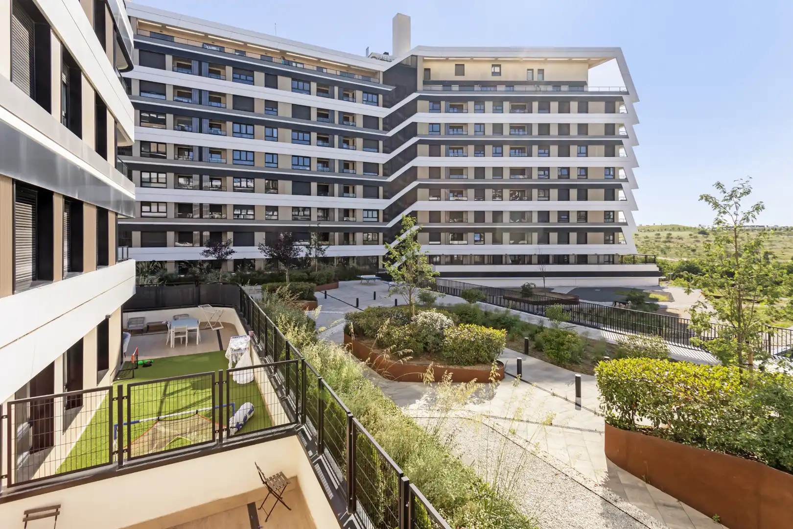 Vista exterior de Pis en venda en Madrid amb Aire condicionat, Calefacció i Terrassa