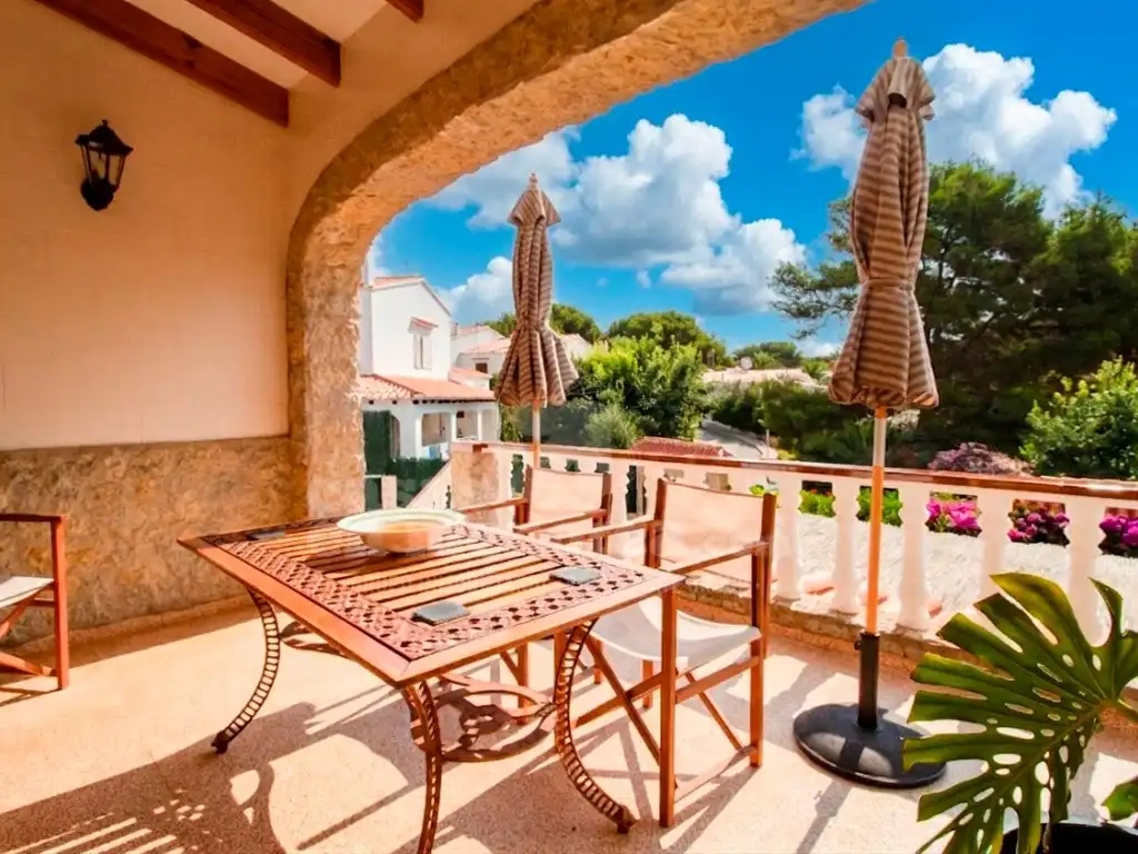 Terrassa de Casa o xalet en venda en Es Mercadal amb Jardí privat i Piscina
