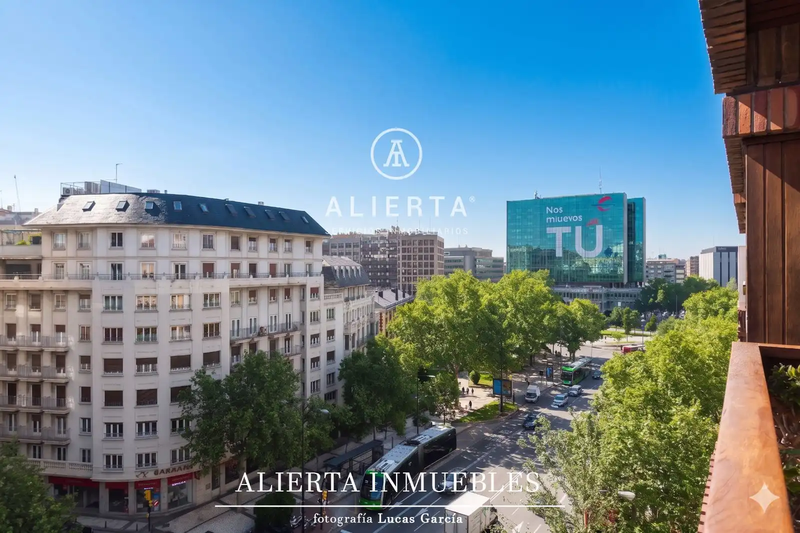 Exterior view of Flat for sale in Zaragoza  with Air Conditioner, Heating and Terrace
