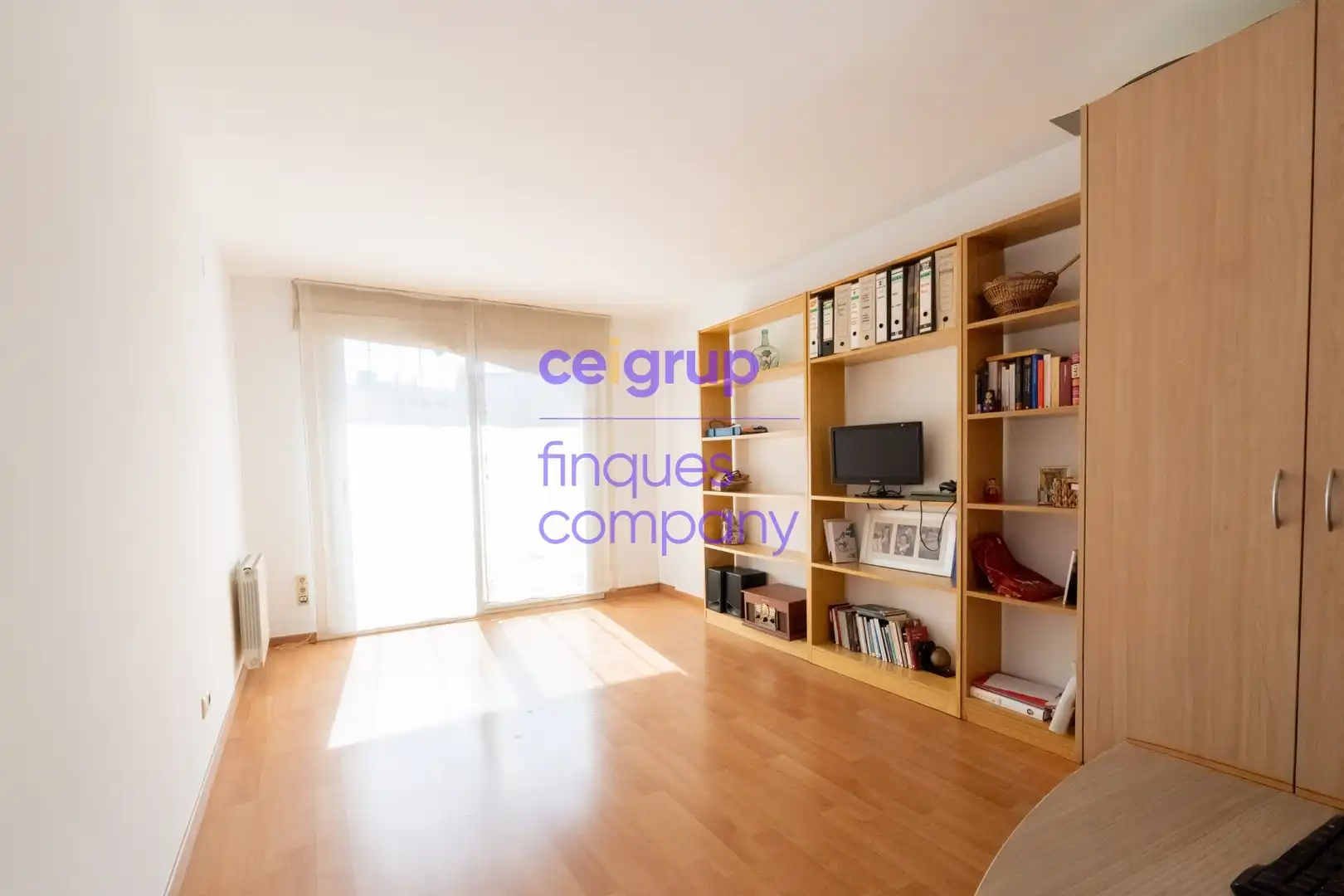 Sala de estar de Dúplex en venta en Figueres con Calefacción y Terraza