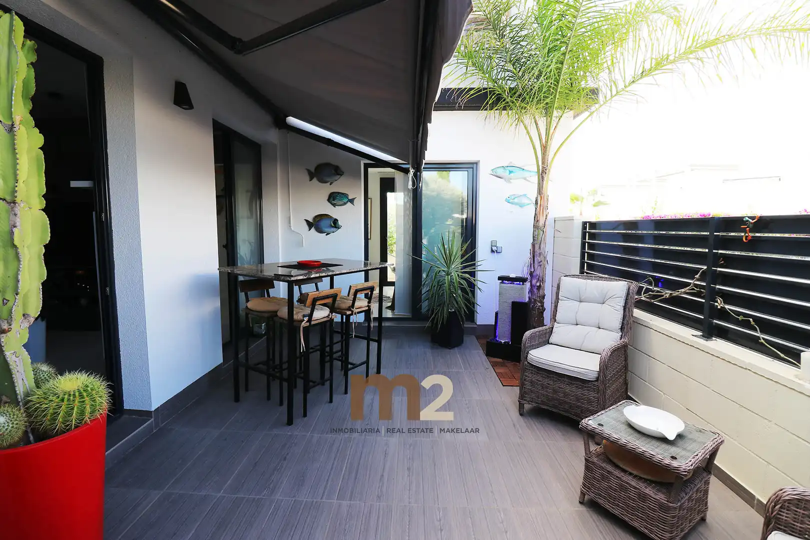 Terrassa de Casa o xalet en venda en Rojales amb Aire condicionat, Jardí privat i Terrassa